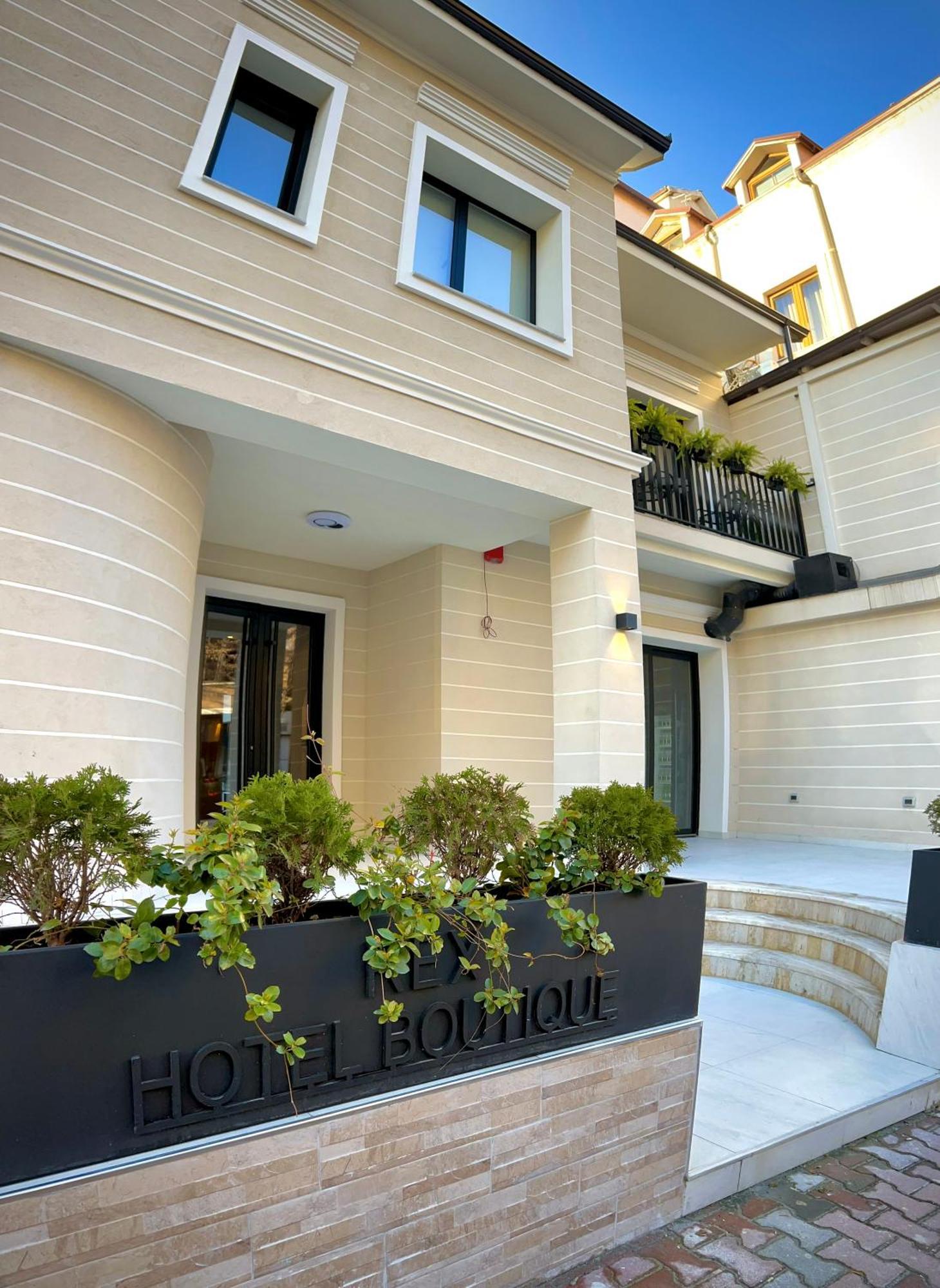 Rex Hotel Boutique Tirana Exterior foto